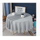 thumbnail image 1 of Mantel Redondo Para Mesa De Comedor color gris, 1 of 4
