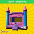 thumbnail image 5 of Pogo Crossover Inflatable Bounce House Jumper Outdoor Bouncy Castle 2-Pack, 5 of 8
