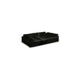 thumbnail image 3 of Meridian Furniture Cozy Black Velvet Modular Sectional, 3 of 8