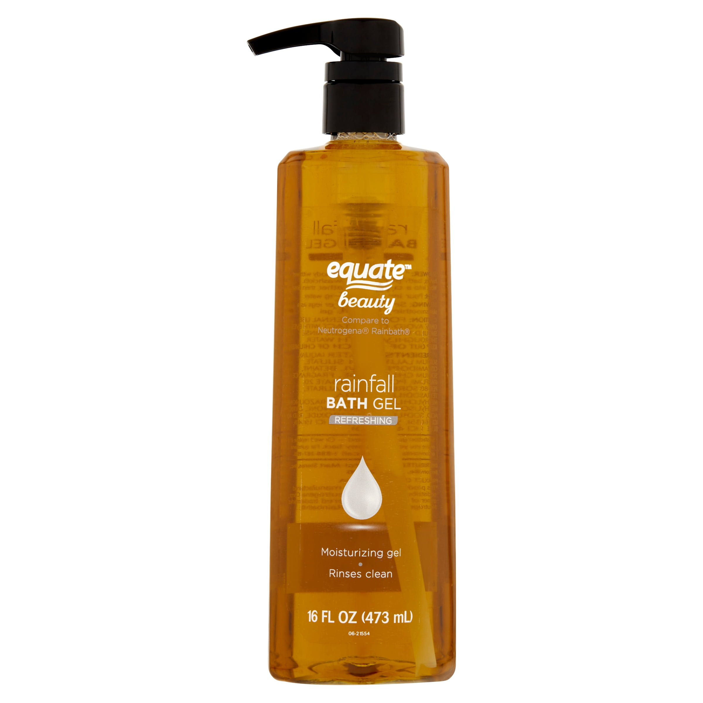Equate Beauty Refreshing Rainfall Bath Gel, 16 fl. Oz