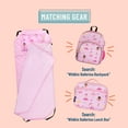 thumbnail image 4 of Wildkin Modern Nap Mat Girls Ballerina Pink Slumber Bag & Nap Mat, 4 of 7