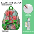 thumbnail image 5 of Bright Colorful Bloom Backpack for Student Lightweight Adjustable Padded Straps Chest Buckle Spacious Durable School Backpack, 5 of 6