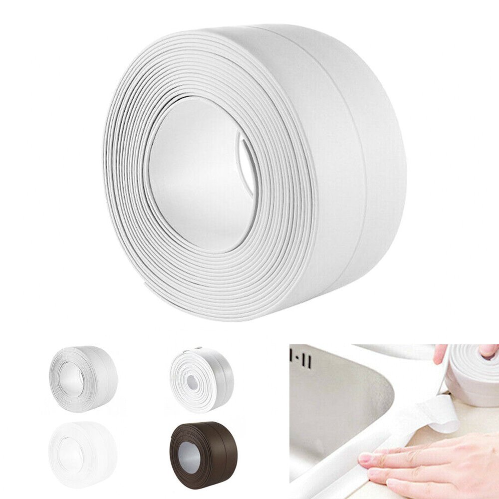Willstar Seal Strip Caulk Tape Strip Kitchen and Bathroom Waterproof