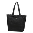thumbnail image 4 of Bolso de mano acolchado jinwen grande de moda para desplazarse Negro, 4 of 7