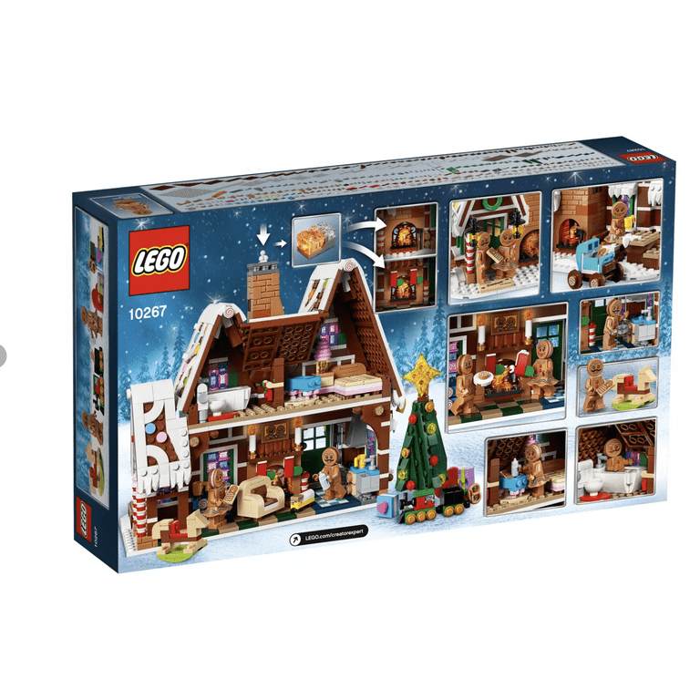 Indtil Chaiselong Skæbne LEGO Creator Expert Gingerbread House 10267 Building Kit (1477 Piece) -  Walmart.com