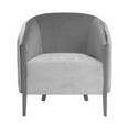 thumbnail image 2 of Sunpan Barry 17.50" Modern Fabric and Wood Lounge Chair in Antonio Charcoal, 2 of 4