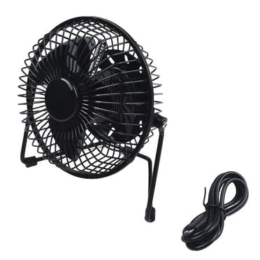 Personal USB Desk Fan Desktop Alarm Clock Table Fans Multifunction