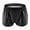Black, variant on OSOLU Fashion Men's Shorts Summer Shiny Material Loose Comfortable Solid Color Casual Popular Shorts Fashionable Classic Leisure Bottoms