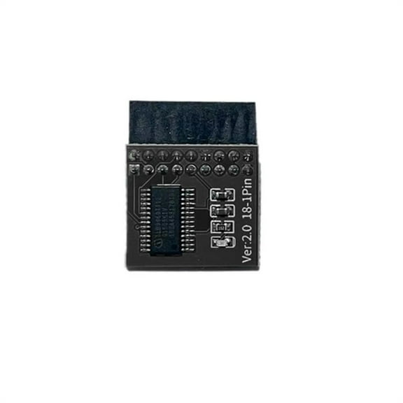 Tpm 2.0 Encryption Security Module Board Remote Control TPM2.0 LPC 18Pin Motherboards Card Development Board for ASROCK