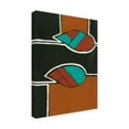 thumbnail image 2 of Regina Moore 'Rust and Teal Patterns VI' Canvas Art, 2 of 3