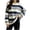Blue, variant on Tqcoqu Women's Striped Crew Neck Sweatshirt,Long Sleeve Drop Shoulder Loose Casual Pullover Top,2026 Trendy Clothes