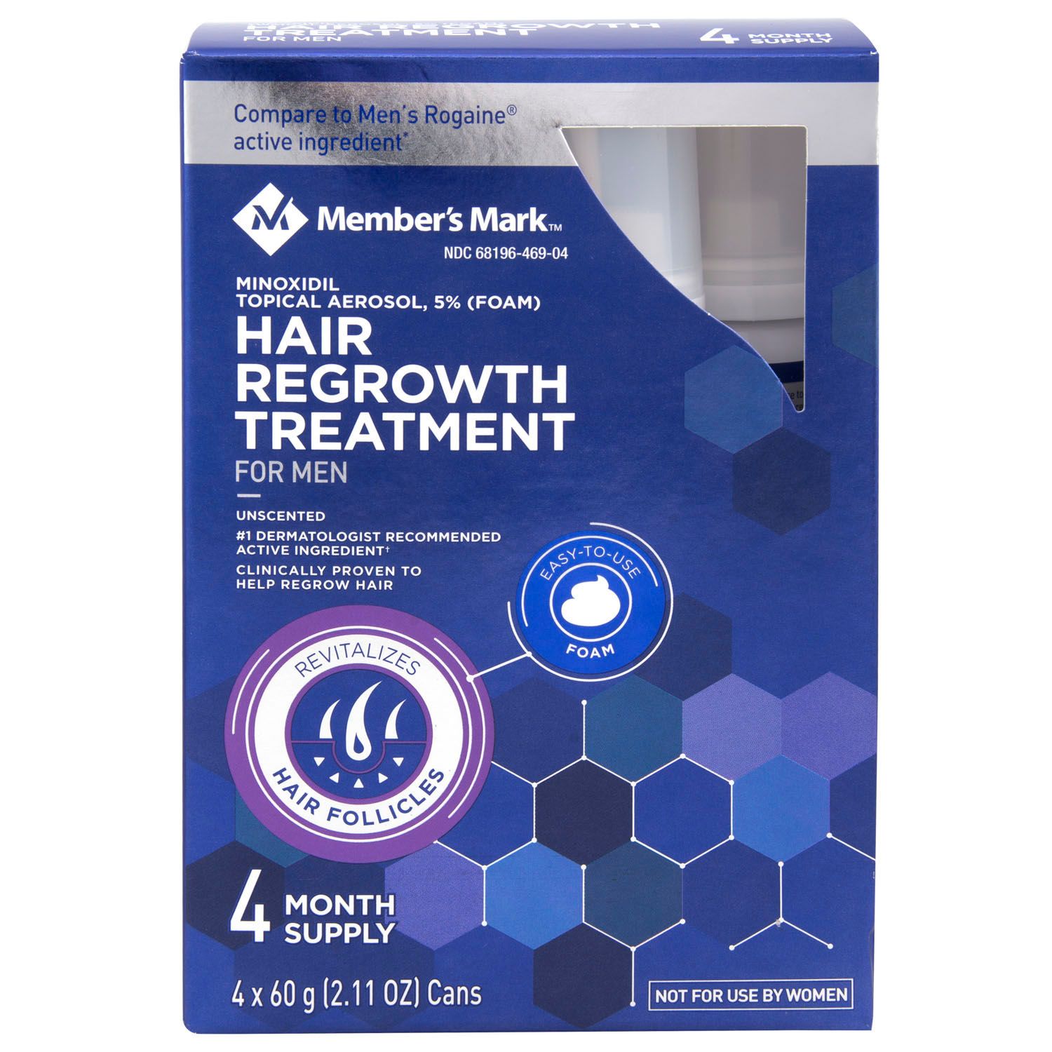 Minoxidil 5 Foam (2.11 oz., 4 ct.) Walmart Canada