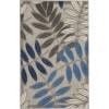 thumbnail image 6 of Nourison Aloha Indoor/Outdoor Grey/Blue 2'8" x 4' Area Rug, (3x4), 6 of 9