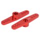 thumbnail image 4 of Brazo servo de aleación de aluminio, brazo servo RC Larga vida útil Hermosa con 2 piezas para 1/10 RC Car LHCER Descripción de la referencia, 4 of 8