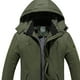 EGNMCR Jackets for Men Homme Chaud Coupe-Vent Imperméable à Capuche Snowboard Vestes sur l'Autorisation – image 3 sur 3