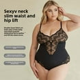 thumbnail image 3 of Sexy V-neck Body-Shaping Corsets Summer Lace Waist Women's Breathable Strap Underwear, 3 of 8