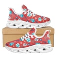 thumbnail image 1 of Zapatos planos transpirables para mujer, zapatillas con cordones y estampado de huevos de Pascua, calzado deportivo informal para adolescentes y estudiantes, 1 of 6