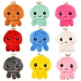 thumbnail image 2 of Flmtop Cartoon Coin Purse Fine Workmanship PP Cotton Plush Octopus Shape Cash Wallet for Home, 2 of 10
