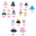 thumbnail image 1 of 15 Conjunto De Ropa De Muñeca Para Niña Zapatos OB11 Ropa De Muñecas Sunnimix Trajes de trajes de muñeca BJD, 1 of 8