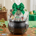 thumbnail image 2 of PMU Large Halloween Cauldron 10 Inch, Witch Plastic Cauldron Candy bowl Black, For Halloween Decor Pkg/1, 2 of 10