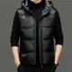 thumbnail image 5 of Chaqueta de plumón sin mangas, ropa de diseñador para hombre, chaquetas acolchadas ligeras de lujo, chaleco para hombre, abrigo de invierno con relleno de plumón de pato, 5 of 5