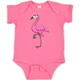 thumbnail image 3 of Inktastic Ladylike Flamingo Boys or Girls Baby Bodysuit, 3 of 5