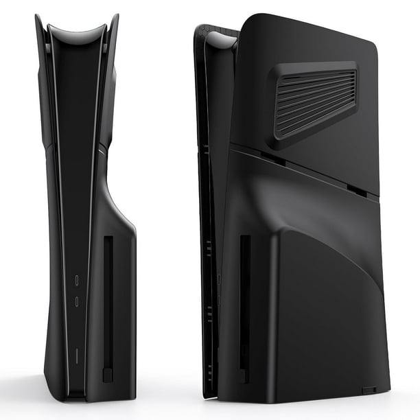 Panel protector para PlayStation 5 Slim Disc Edition, placa frontal con rejillas de ventilación, cubierta protectora antipolvo y antiarañazos para PS5 Slim, carcasa de repuesto de ABS