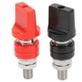 thumbnail image 2 of 4mm Brass Binding Post M10 Thread High Current Power Junction Terminal with Socket Flat Cap, 2 of 5