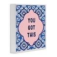 thumbnail image 3 of Stupell Industries You Got This on Boho White Framed Giclee Art, design by Lettered and Lined, 12 x 12, 3 of 8