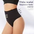 thumbnail image 3 of Waist Trainer Panties Butt Lifter Shapewear Fajas Slimming Control Women Sexy Seamless Thong Shaper Tummy Reducer High Waist APRICOT S, 3 of 8