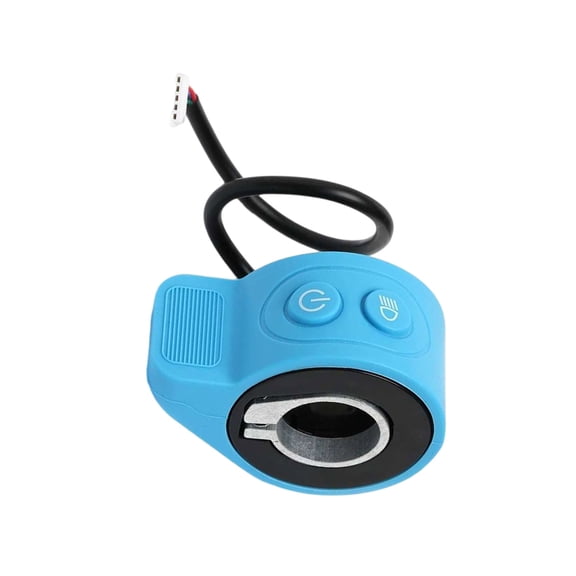 Electric Scooter Thumb Throttle Scooter Accelerators, Electric Scooter Integrated Switches Finger Button Throttle Brakes