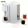 thumbnail image 4 of SiFENE 3-in-1 Single Serve Coffee Maker - K Pod Coffee Machine, Ground Coffee, Tea, Removable Water Reservoir - White, 4 of 8