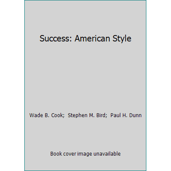 Pre-Owned Success: American Style (Paperback) 1892008637 9781892008633