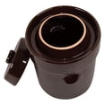 thumbnail image 2 of Traditional Water-Seal Crock Set- 10L Fermentation Crock w/Lid & Weights, 2 of 2