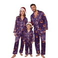 thumbnail image 5 of mgoYE Halloween Family Matching Pajamas Set Button Cute Printed Sleepwear, 5 of 9