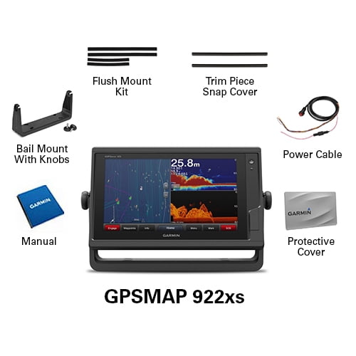 hale jernbane Tangle Garmin GPSMAP 922xs 7 Inches WVGA Touchscreen GPS Chartplotter / Sonar  Combo - Walmart.com