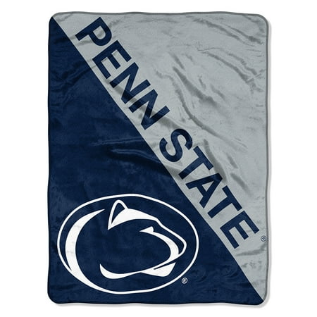 Penn State Nittany Lions Memorabilia - NCAA Penn State Nittany Lions “Halftone” 46”x 60” Micro Raschel Throw