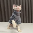 thumbnail image 5 of Hairless Cat Hoodie Hairless Cat Coat Sphynx Cat Hoodie Hairless Cat Sweater sphynx Hairless Cat Clothes Winter Coat, 5 of 9