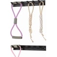 thumbnail image 1 of Wall Mounted Black Metal Gym Equipment Rack, Home Gym Organizer for Resistance s, Jump Ropes, and Weight, 1 of 5