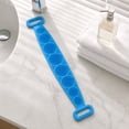thumbnail image 4 of 23.6" Silicone Back Scrubber Brush for Shower,Dual Sided Bath Body Scrubber,Shower Brush Washer Extra Long with Handle,Back Applicator,Exfoliating Back Scrubbers for Use in Shower，Pink, 4 of 6