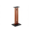 thumbnail image 2 of Monolith by Monoprice 28in Speaker Stands, Cherry (Each), 2 of 2