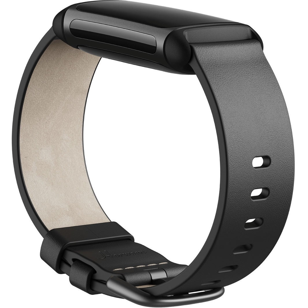 Fitbit FB181LBBKL Charge 5 Premium Horween Leather