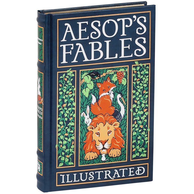 Walmart Classics: Leather-bound Aesop's Fables Illustrated