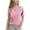 Pink, variant on Feancey Kids Henley Shirts Girls Short Sleeve Summer Tops Button V Neck Casual T-Shirts Toddler Boys Solid Color Loose Tunic Tees Holiday Clearance Red 4 Years