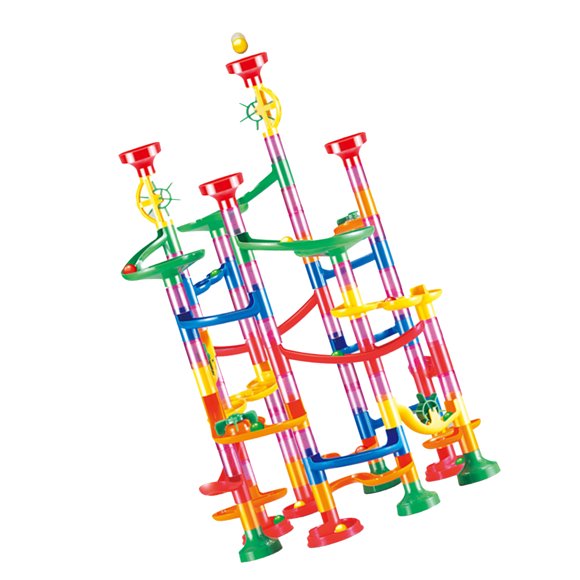 Race Track Marble Toy,Marble Run Building Blocks Marble Run Building Blocks Track Blocks Toys Eco-Friendly Materials