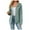 Green, variant on Plain Zip Up Hoodies for Women Fall Winter Long Sleeve Hooded Sweatshirt with Pockets Cardigan Jacket Coat