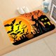 thumbnail image 3 of Alfombrillas antideslizantes para puerta de entrada de Halloween, adornos de murciélago fantasma de calabaza para el día de Halloween, decoración de fiesta de feliz Halloween para el hogar, nuevas, 3 of 4