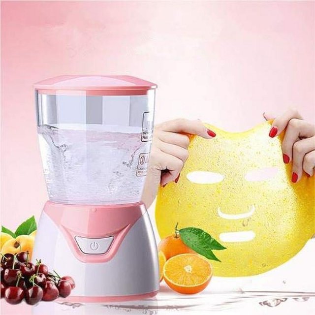 Hágalo usted mismo máscara-super mini máquina de mascarilla facial máquina de mascarilla de fruta DIY para el hogar