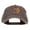 Brown, variant on Fly Fishing Man Embroidered Washed Cap - Navy OSFM