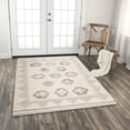 thumbnail image 4 of Rizzy Rugs Nova Area Rug NVA950 Southwestern Silver/Ivory, 8' x 10', Silver/Ivory, 4 of 4
